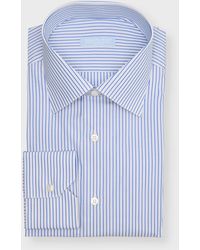 Stefano Ricci - Egyptian Cotton Multi-stripe Dress Shirt - Lyst