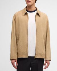 Golden Goose - Journey Waxed Leather Coach Jacket - Lyst