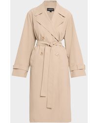 Lamarque - Colette Belted Trench Coat - Lyst