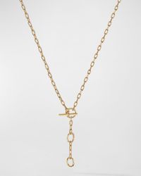 David Yurman - Madison Three-ring Chain Necklace In 18k Gold, 3mm, 15-17"l - Lyst