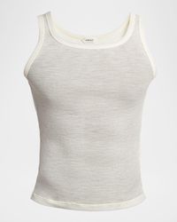 Versace - Apos;S Ribbed Wool Tank Top - Lyst