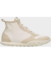 Jil Sander - Moon Nylon And Suede High-Top Sneakers - Lyst