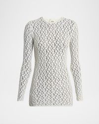Isabel Marant - Gaelle Floral Stretch Lace Top - Lyst