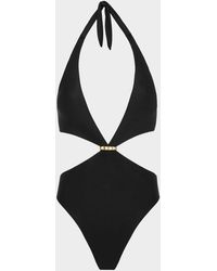 ViX - Solid Bessie One-Piece Swimsuit - Lyst