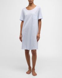 Hanro - Cotton Deluxe Short-sleeve Big Sleepshirt - Lyst