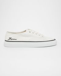 Jacquemus - Apos;S Les Fefe Canvas Low-Top Sneakers - Lyst