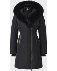 Mackage - Kay-Bx Down Coat With Fox Fur Signature Collar - Lyst