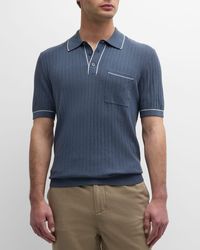 Rails - Hardy Ribbed Polo Shirt - Lyst