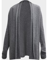 Neiman Marcus - Cashmere Basic Open Cardigan - Lyst