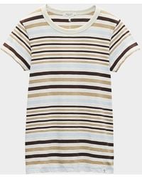 Rag & Bone - The Slub Striped Tee - Lyst