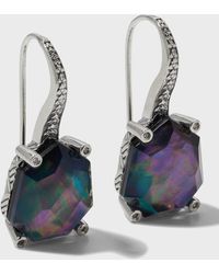 Stephen Dweck - Faceted Natural Quartz, Mother-Of-Pearl And Hematite Galactical Earrings - Lyst