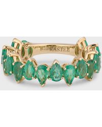 Kastel Jewelry - 14k Yellow Gold Emerald Ring, Size 7 - Lyst
