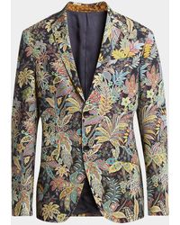 Etro - Palms Notch-Lapel Evening Jacket - Lyst