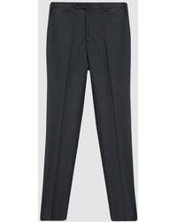 Incotex - Apos;S Micro-Houndstooth Wool And Cashmere Trousers - Lyst
