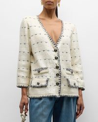 Veronica Beard - Ceriani Sequin Knit Jacket - Lyst