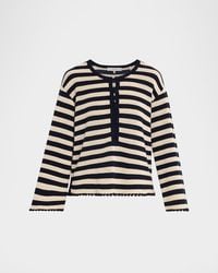FRAME - The Easy Captain Pullover - Lyst