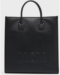 MCM - Klassik Medium Leather Tote Bag - Lyst