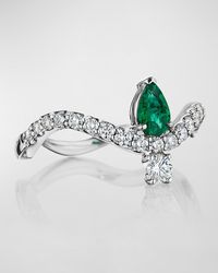 Hueb - 18K Mirage Ring With Vs/Gh Diamonds And - Lyst