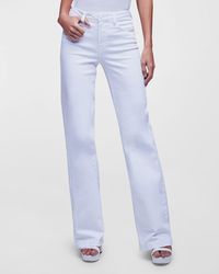 L'Agence - Clayton High Rise Wide-leg Jeans - Lyst