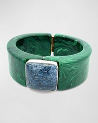 Gas Bijoux - Arty Acetate Bracelet With Gemstone - Lyst