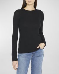 The Row - Visby Rib Cashmere Top - Lyst