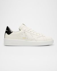 Golden Goose - Purestar Leather Low-Top Sneakers - Lyst