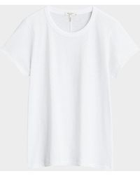 Rag & Bone - Cotton Crewneck Tee - Lyst