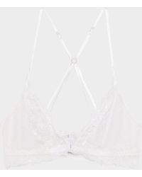 Lise Charmel - Source Beaute Embroidered Soft Cup Bralette - Lyst