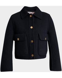 Thom Browne - Brushed Wool Single-Breasted Jacket - Lyst