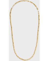 Roberto Coin - Yellow Gold Chain Necklace, 24"l - Lyst