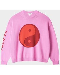 STAUD - Giada Yin-Yang Sweater - Lyst