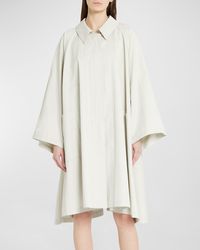 The Row - Leinster Wide-Sleeve Coat - Lyst