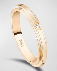 Piaget - Possession 18k Rose Gold Diamond Band Ring, Eu 52 / Us 6 - Lyst