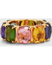 Marco Bicego - 18k Yellow Gold Alta Mixed Gemstone Ring, Size 7 - Lyst