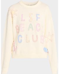 LoveShackFancy - Kora Embroidered Cotton Pullover - Lyst
