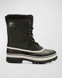 Sorel - Caribou Waterproof Leather Snow Boots - Lyst