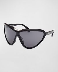 Max Mara - Emil Acetate Shield Sunglasses - Lyst