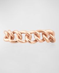 Stevie Wren - Misfit 14k Rose Gold Chain Ring, Size 7 - Lyst