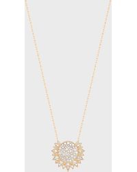 Piaget - Sunlight 18k Rose Gold Diamond Pendant Necklace - Lyst