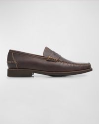 Peter Millar - Handsewn Leather Penny Loafers - Lyst