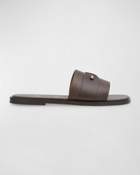 Christian Louboutin - Chambelimule Leather Slides - Lyst