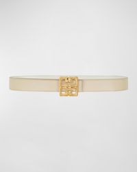 Givenchy - Baroque 4G Reversible Leather Belt - Lyst