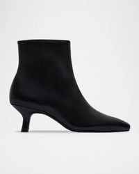 Bernardo - 50Mm Sanya Leather Ankle Booties - Lyst