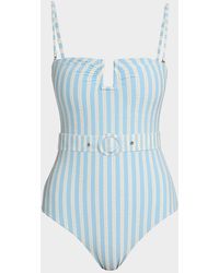 Jonathan Simkhai - Noa Bandeau One-Piece Swimsuit - Lyst