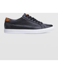 Allen Edmonds - Courtside Leather Low-Top Sneakers - Lyst