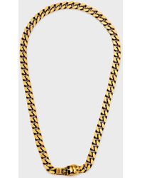 Alexander McQueen - Skull Chain Necklace - Lyst