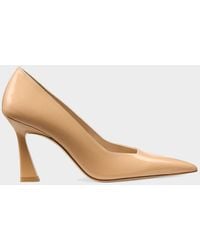 Stuart Weitzman - 85Mm Vinnie Patent Leather Pumps - Lyst
