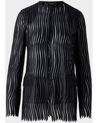 Akris - Hekka Techno Wave Guipure Jacket - Lyst