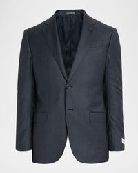 Emporio Armani - 130's Wool Petite Check G Line Two-Piece Suit - Lyst