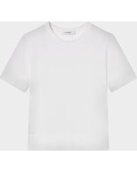 FRAME - The Boxy Tee - Lyst